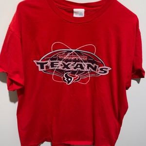 Houston Texan T-Shirt - Large - Red